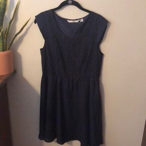 Navy Lauren Conrad dress